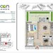 Mosilor, apartament 2 camere, ICON Garden, finalizat.